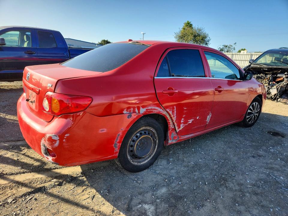 Photo 3 from auction – 2009 TOYOTA COROLLA with VIN JTDBL40EX99080385