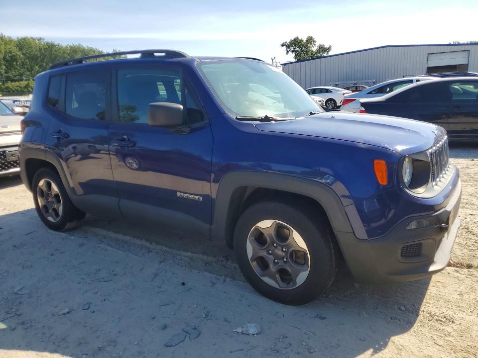 Photo 4 from auction – 2016 JEEP RENEGADE with VIN ZACCJAAT1GPD70578