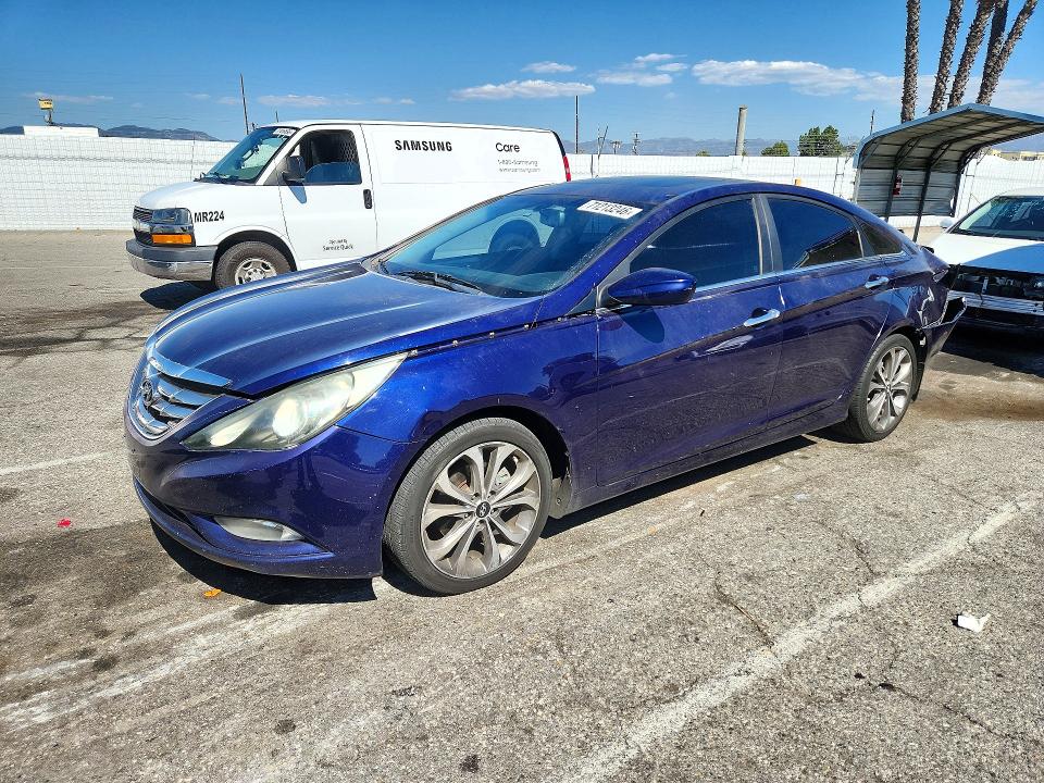 HYUNDAI SONATA 2013 with VIN 5NPEC4AB8DH680405 - Photo from auction