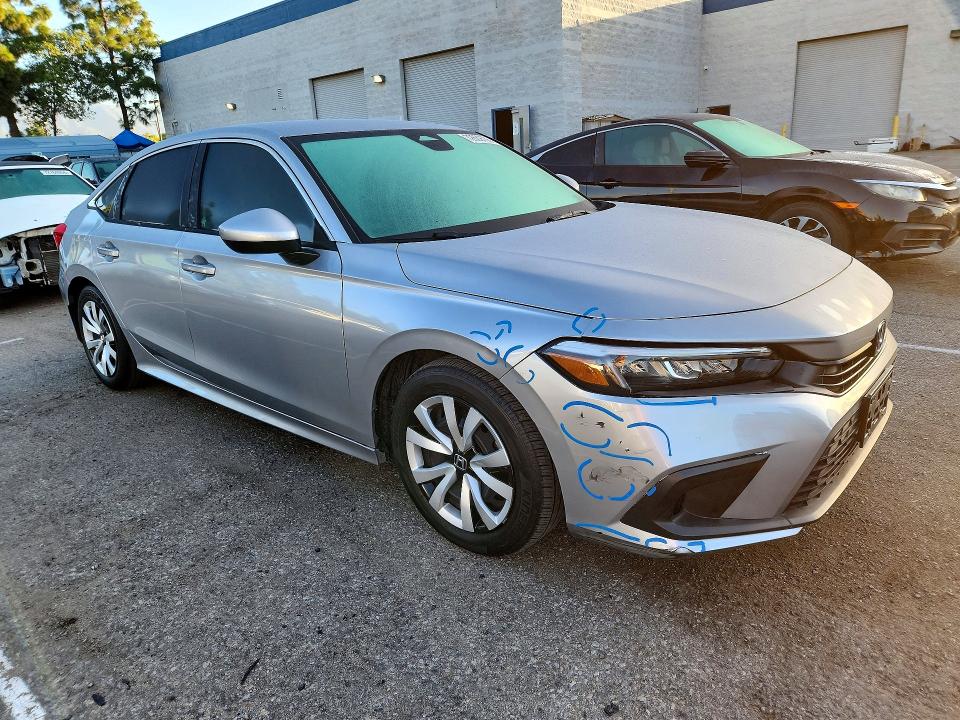 Photo 4 from auction – 2024 HONDA CIVIC with VIN 2HGFE2F21RH557042