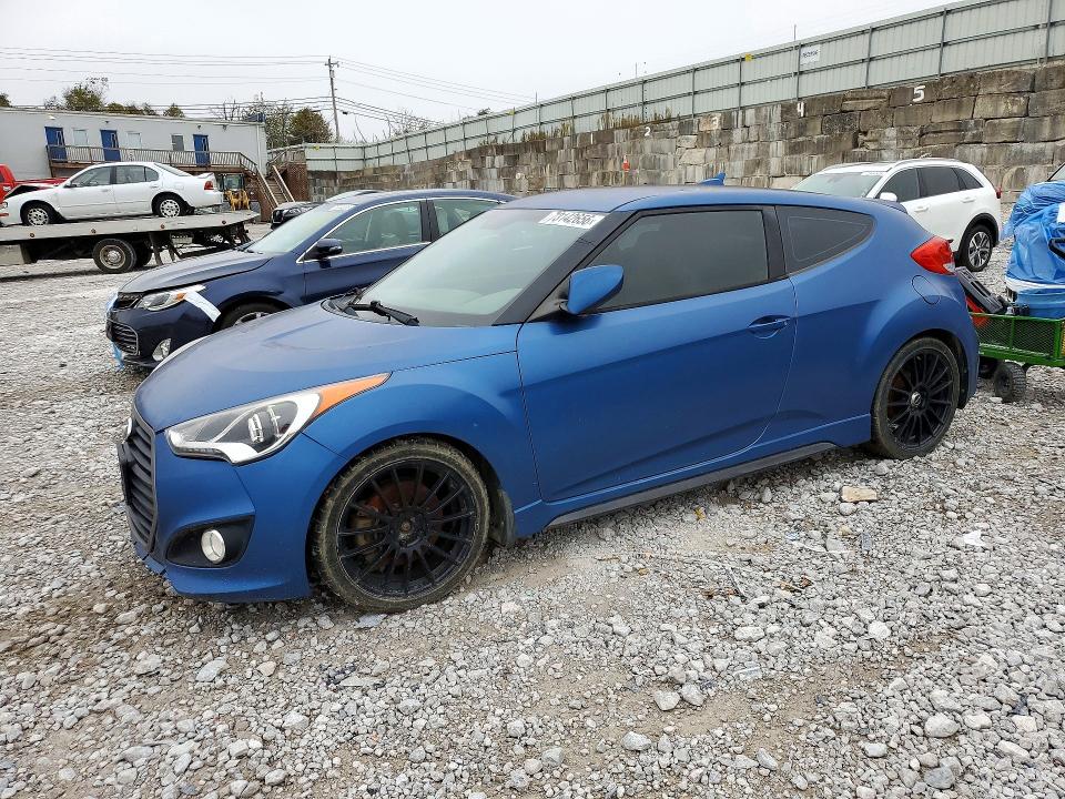 HYUNDAI VELOSTER 2016 с VIN KMHTC6AE0GU261399 - Снимка от търг