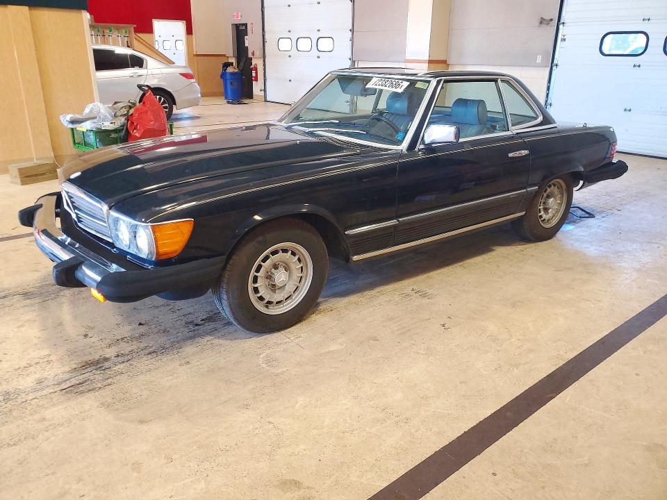 MERCEDES-BENZ 380 1982 с VIN WDBBA45AXCB017555 - Снимка от търг