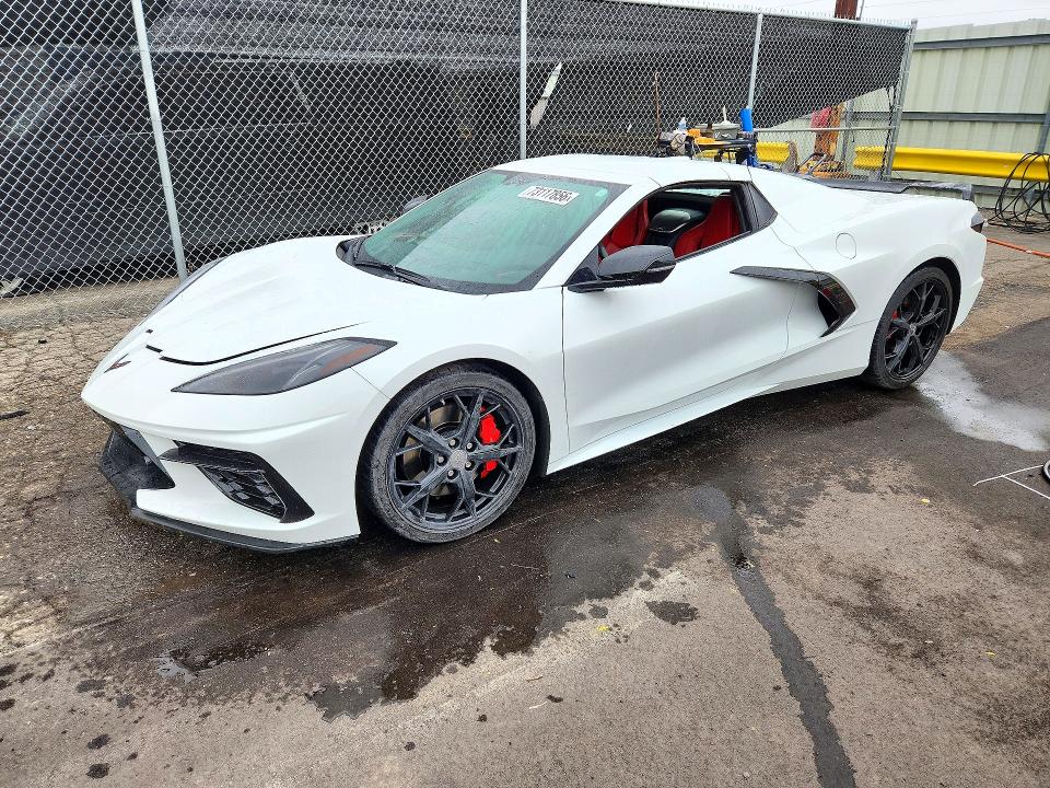 CHEVROLET CORVETTE 2022 с VIN 1G1YB3D46N5115538 - Снимка от търг