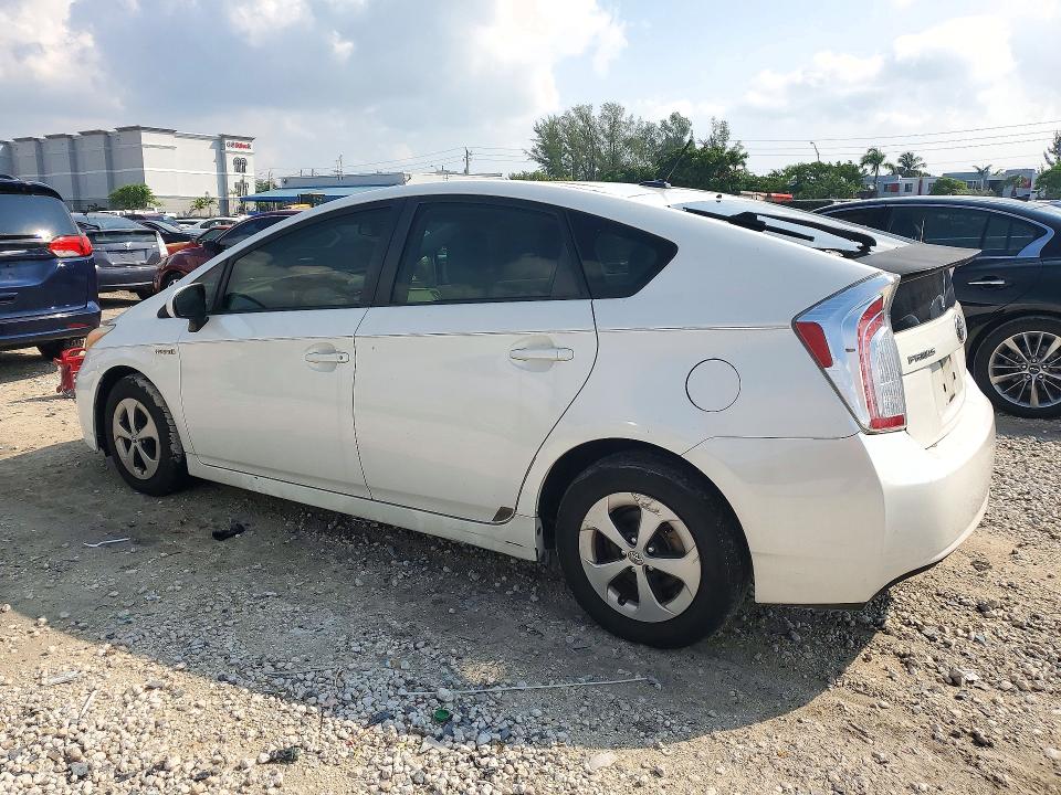 Фото 2 с аукциона – 2012 TOYOTA PRIUS с VIN JTDKN3DU9C5494228