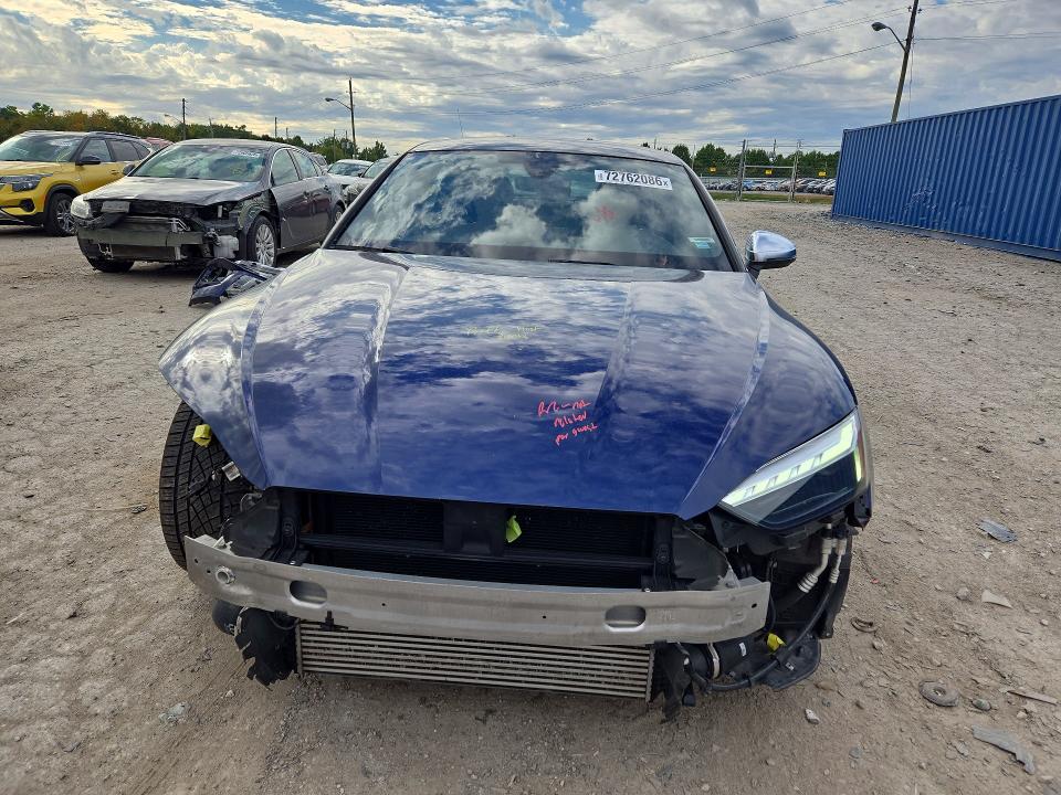 Снимка 5 от търг – 2023 AUDI S5 с VIN WAUC4CF5XPA018786