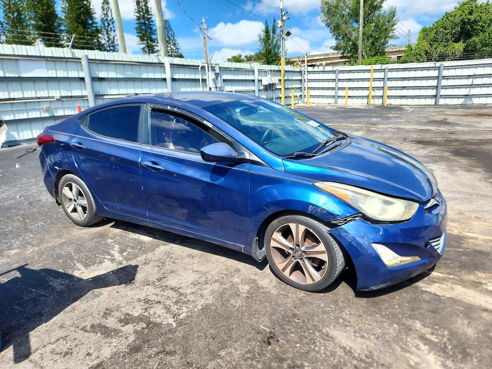 Photo 4 from auction – 2015 HYUNDAI ELANTRA with VIN 5NPDH4AE7FH622845