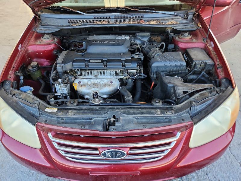 Photo 11 from auction – 2007 KIA SPECTRA with VIN KNAFE121675415955