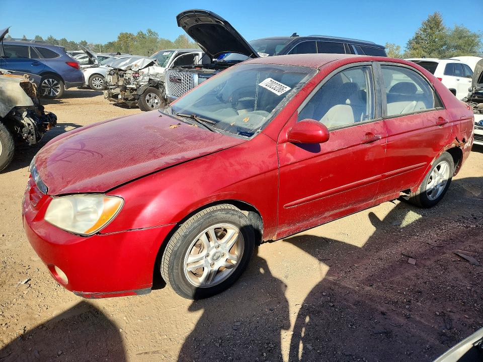 KIA SPECTRA 2003 مع رقم تعريف المركبة KNAFB121135266860 - صورة من المزاد