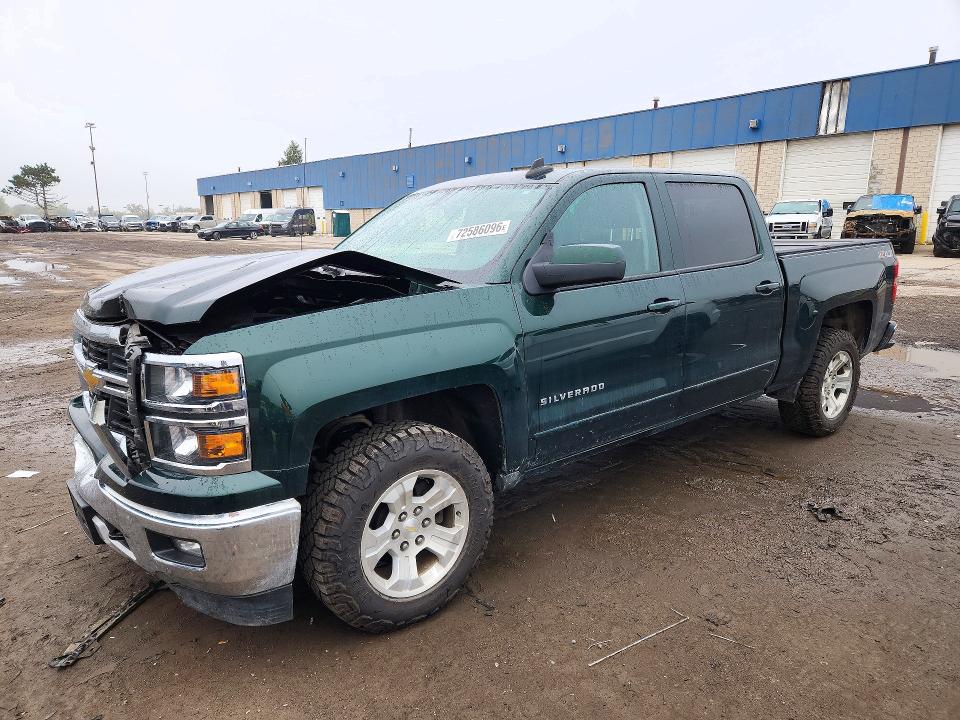 CHEVROLET SILVERADO 2015 with VIN 3GCUKREC7FG132843 - Photo from auction