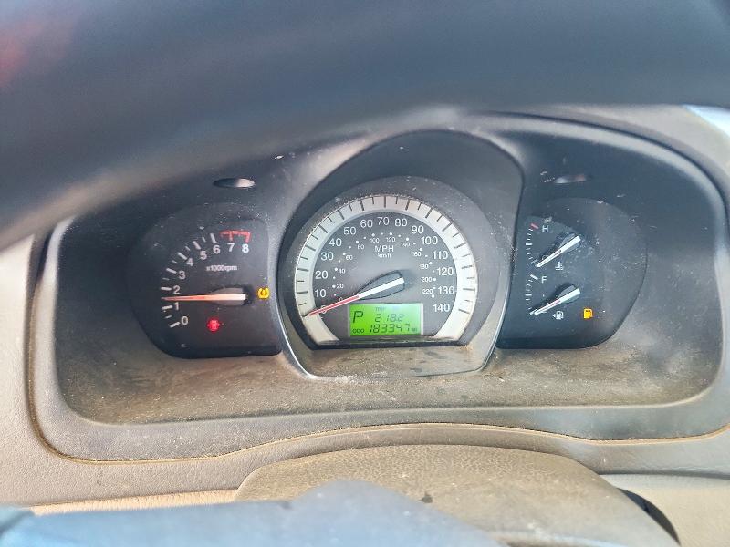 Photo 9 from auction – 2007 KIA SPECTRA with VIN KNAFE121675415955