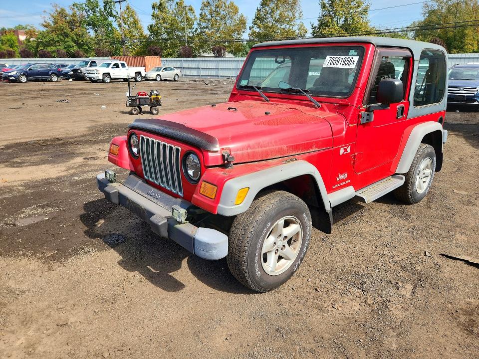 JEEP WRANGLER 2003 с VIN 1J4FA39S33P318097 - Снимка от търг