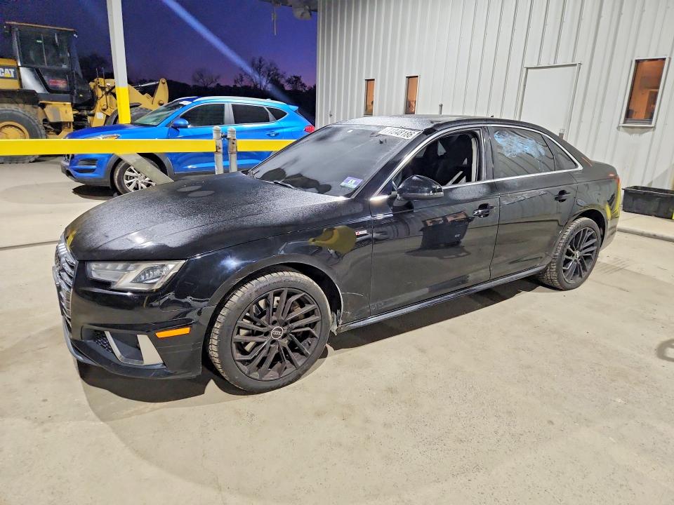 AUDI A4 2019 with VIN WAUDNAF4XKA051924 - Photo from auction