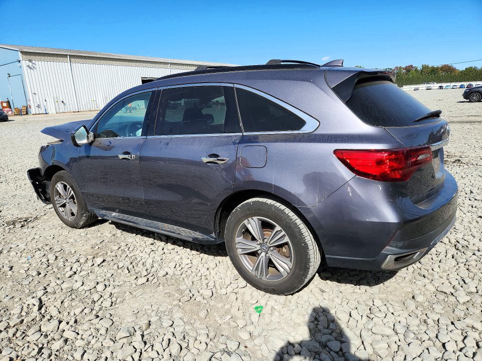 Photo 2 from auction – 2019 ACURA MDX with VIN 5J8YD4H38KL036714