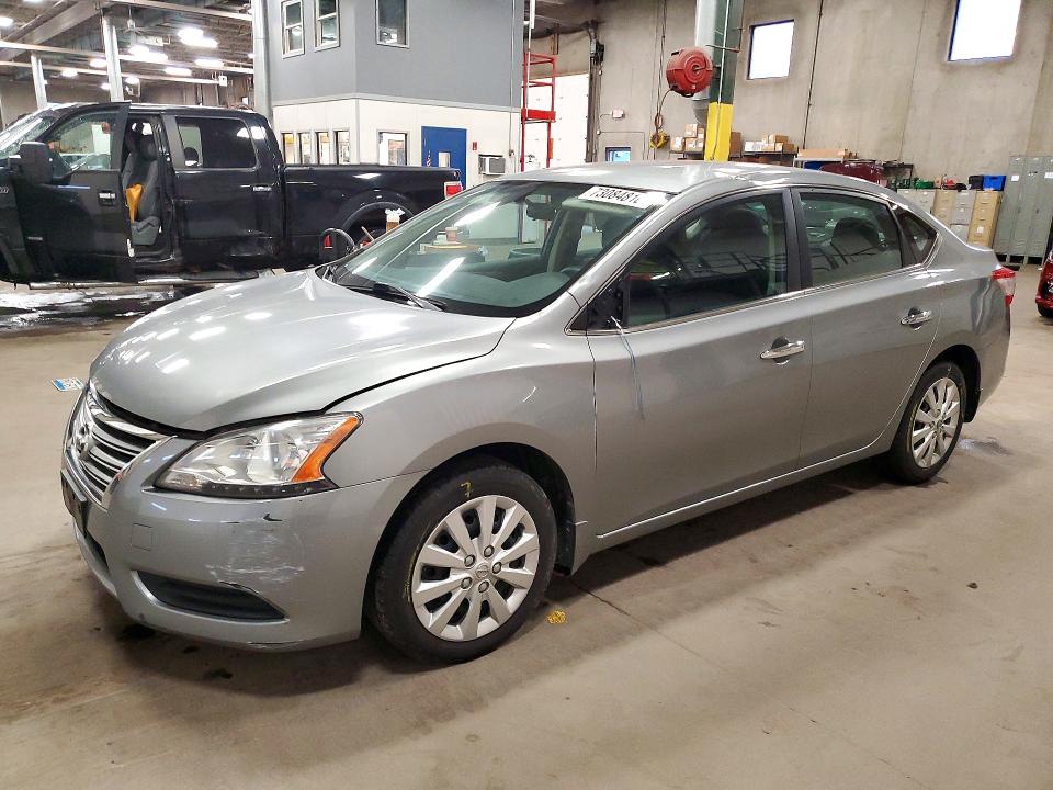 NISSAN SENTRA 2013 с VIN 3N1AB7AP3DL797360 - Снимка от търг