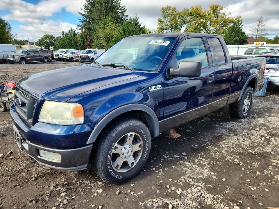 FORD F150 2004 с VIN 1FTPX14534NB91637 - Фото с аукциона