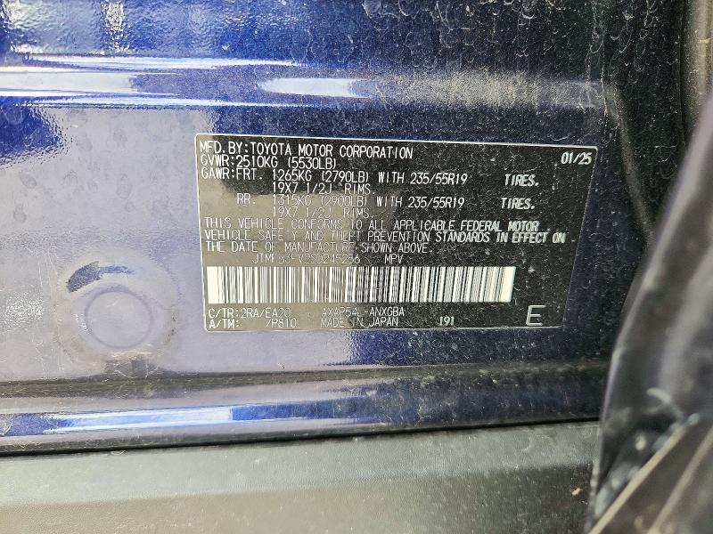 Zdjęcie 14 z aukcji – 2025 TOYOTA RAV4 z VIN JTMFB3FV2SD245256