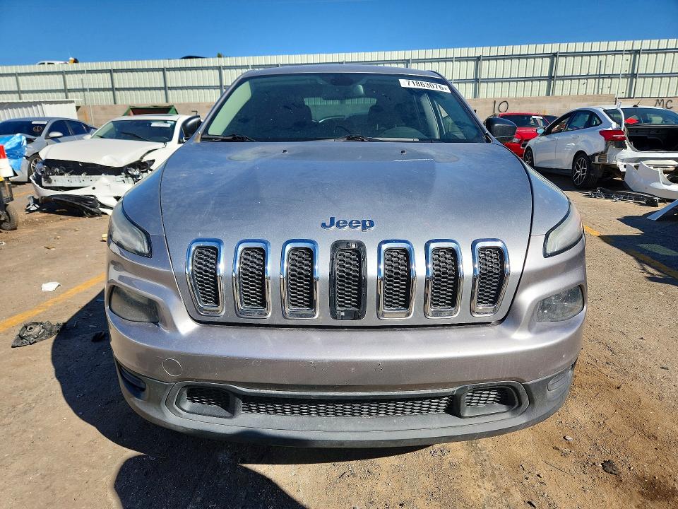 Photo 5 from auction – 2014 JEEP CHEROKEE with VIN 1C4PJLAB0EW167086