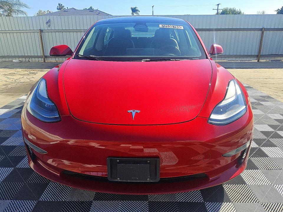 Photo 5 from auction – 2022 TESLA MODEL 3 with VIN 5YJ3E1EA5NF184799