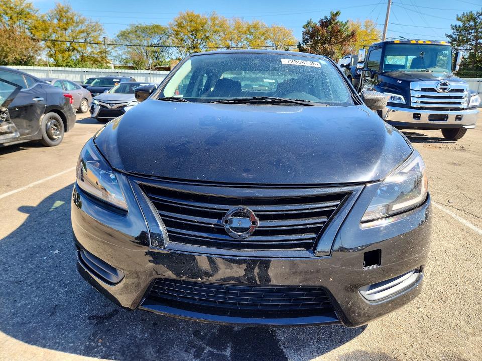 Photo 5 from auction – 2014 NISSAN SENTRA with VIN 3N1AB7AP6EL668238