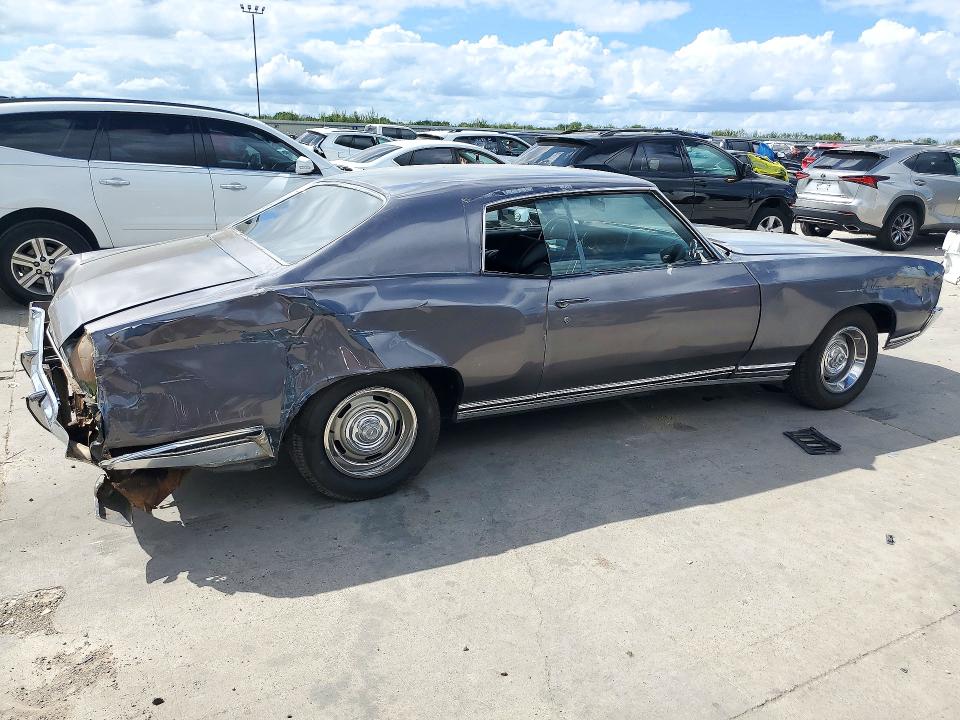 Zdjęcie 3 z aukcji – 1971 CHEVROLET MONTE CARLO z VIN 138571K140627