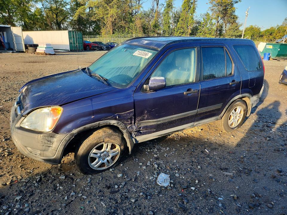 HONDA CR-V 2004 с VIN SHSRD78864U222833 - Снимка от търг