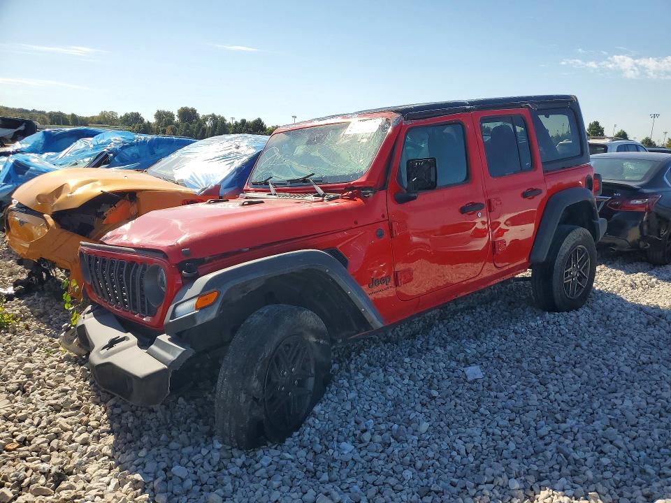 JEEP WRANGLER 2025 с VIN 1C4PJXDN7SW524000 - Снимка от търг