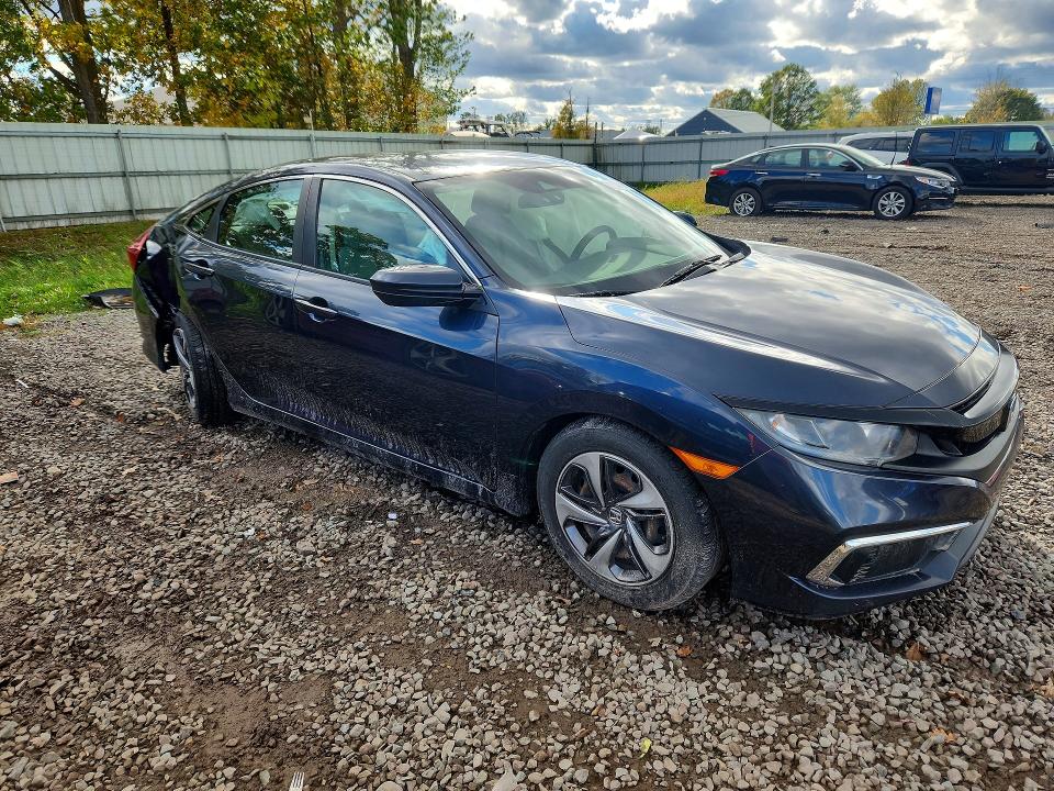 Photo 4 from auction – 2020 HONDA CIVIC with VIN 19XFC2F6XLE027386