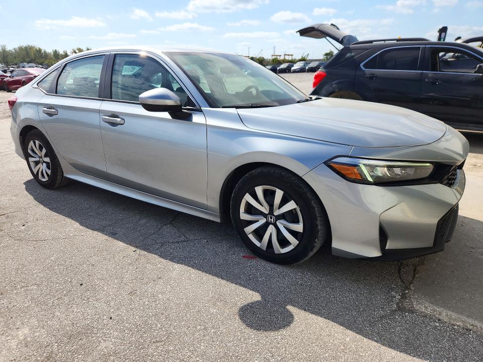Photo 4 from auction – 2025 HONDA CIVIC with VIN 2HGFE2F27SH598278