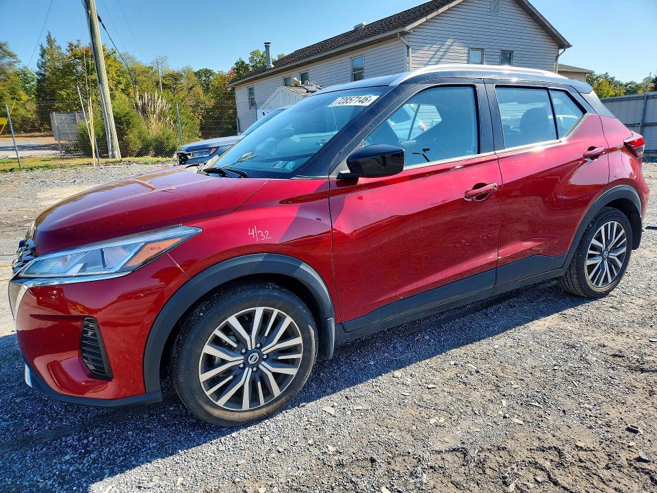 NISSAN KICKS 2021 with VIN 3N1CP5CV0ML469288 - Photo from auction