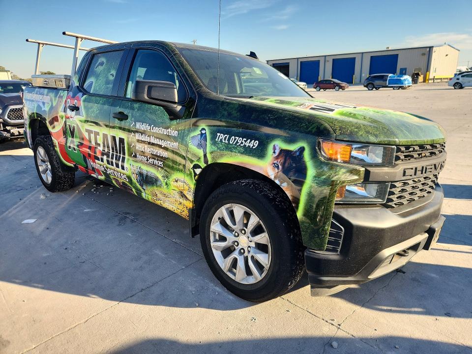 Снимка 4 от търг – 2021 CHEVROLET SILVERADO с VIN 3GCPWBEK1MG196194