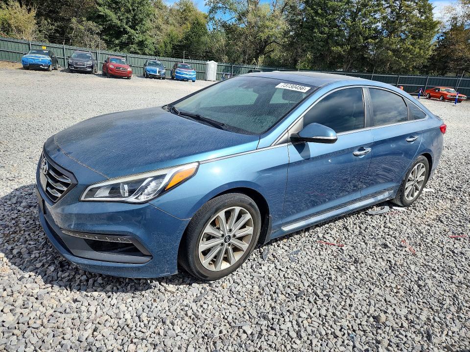 Снимка 1 от търг – 2017 HYUNDAI SONATA с VIN 5NPE34AF4HH549755
