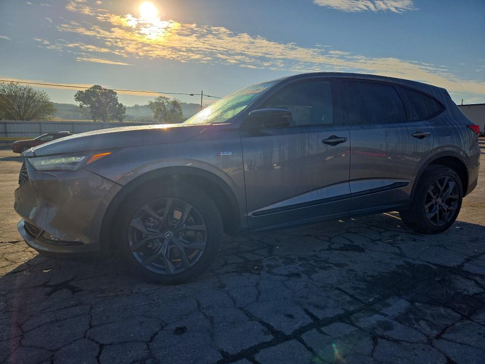ACURA MDX 2022 with VIN 5J8YE1H07NL020204 - Photo from auction