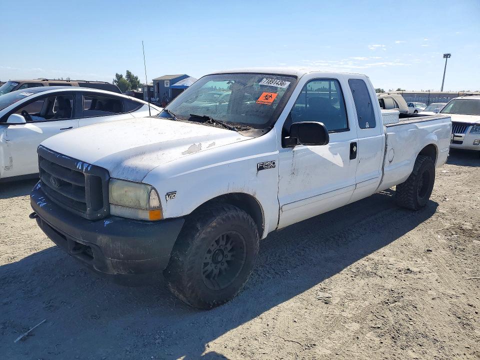FORD F250 2002 with VIN 1FTNX20S32EA79295 - Photo from auction
