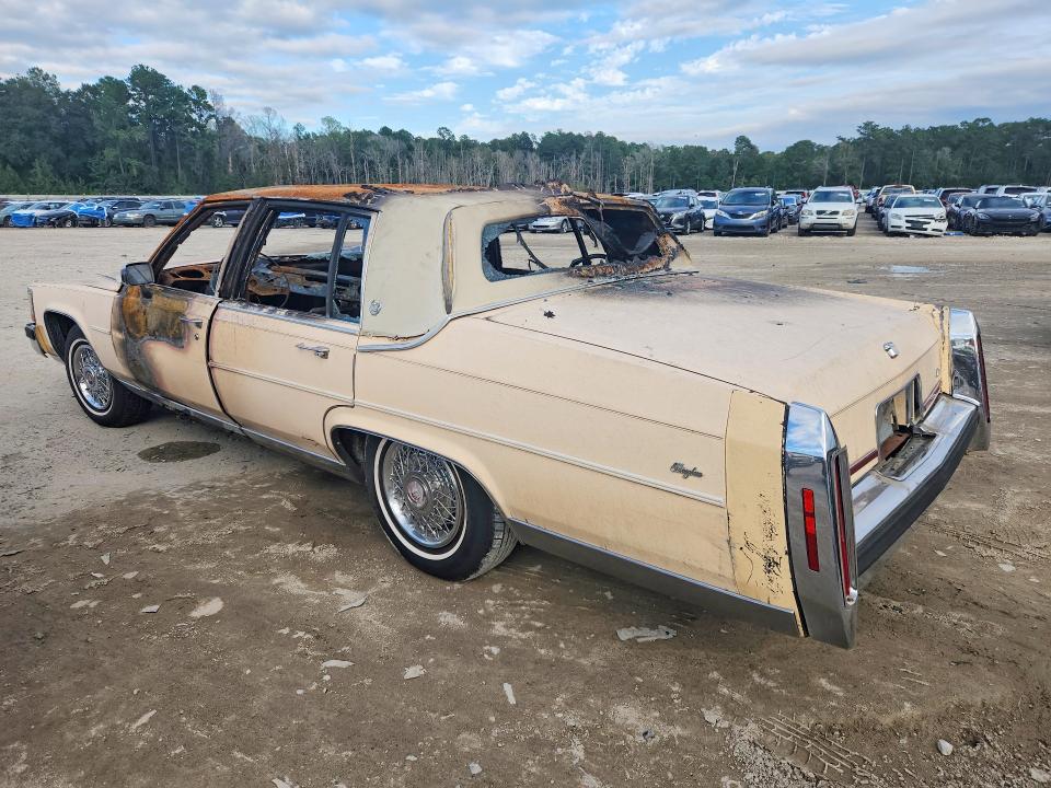Photo 2 from auction – 1989 CADILLAC BROUGHAM with VIN 1G6DW51Y5KR716914