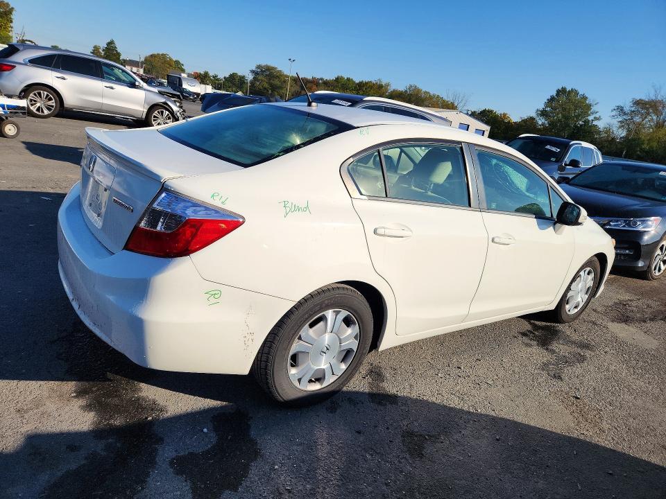 Снимка 3 от търг – 2012 HONDA CIVIC с VIN JHMFB4F20CS009731