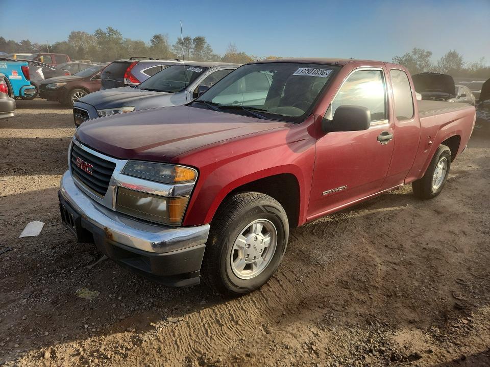 Photo 1 from auction – 2005 GMC CANYON with VIN 1GTCS196458115455