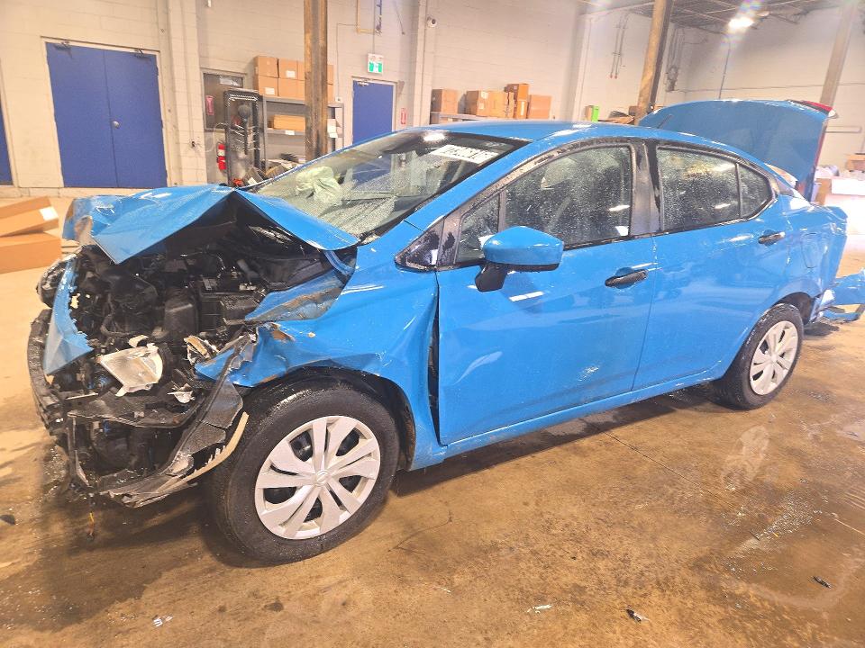 NISSAN VERSA 2025 with VIN 3N1CN8DV6SL852378 - Photo from auction