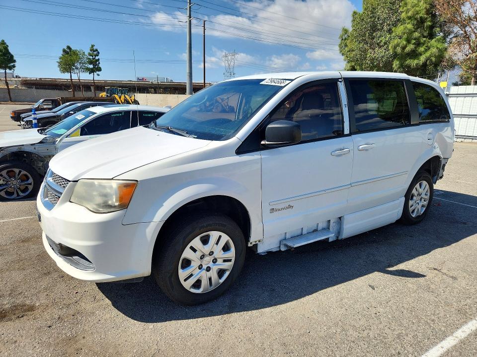 Photo 1 from auction – 2014 DODGE GRAND CARAVAN with VIN 2C7WDGBG3ER319622
