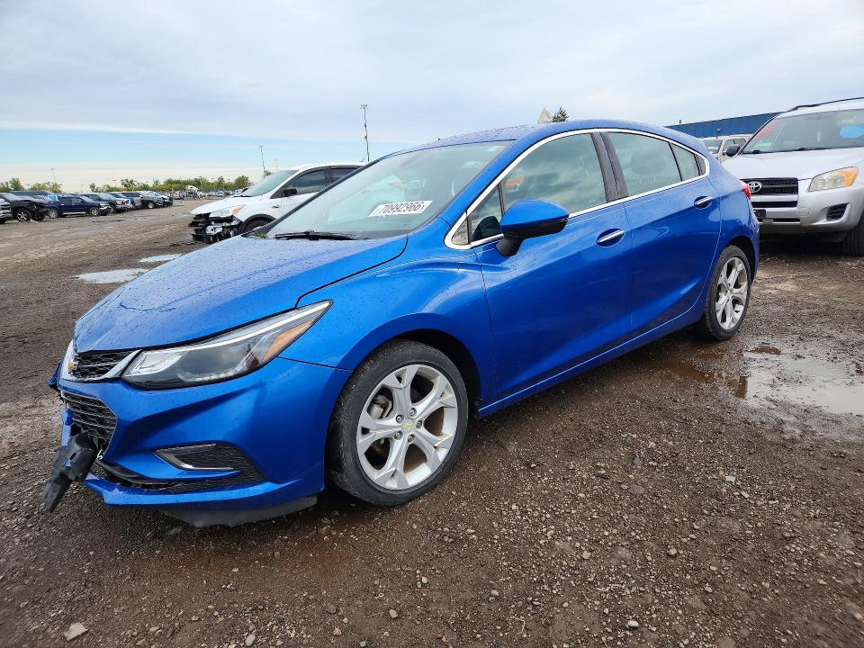 Снимка 1 от търг – 2017 CHEVROLET CRUZE с VIN 3G1BF6SM9HS522973