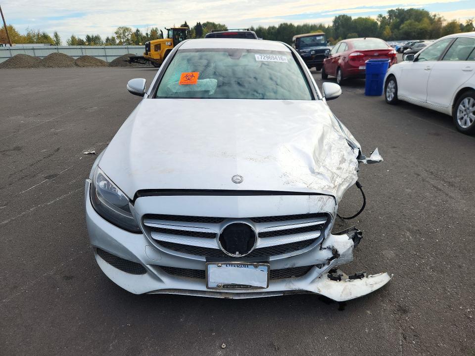 Photo 5 from auction – 2015 MERCEDES-BENZ C with VIN 55SWF4KB2FU048641