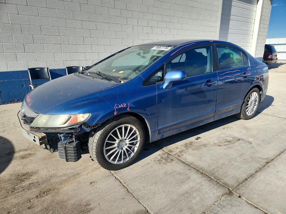 HONDA CIVIC 2010 с VIN 19XFA1F55AE066794 - Снимка от търг