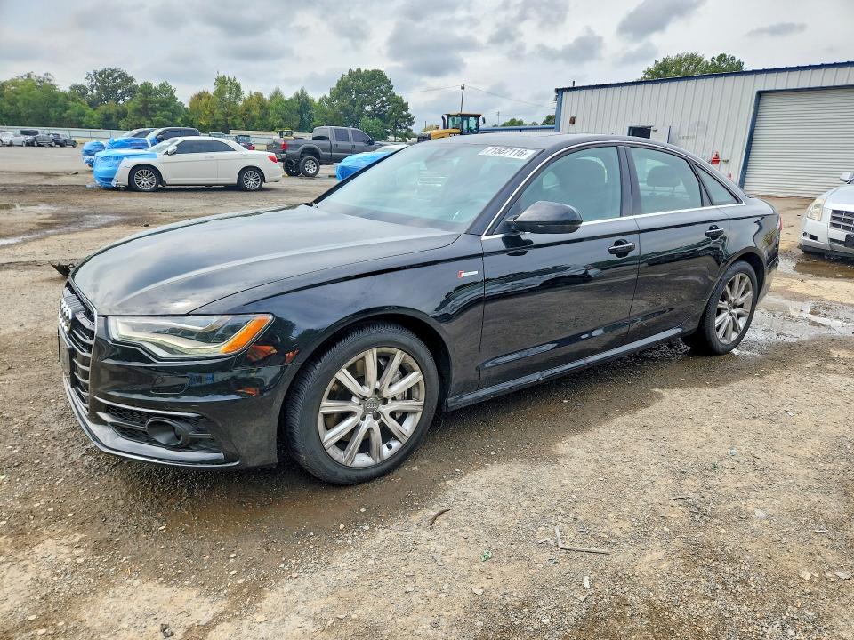 AUDI A6 2013 with VIN WAUJGAFC0DN083054 - Photo from auction