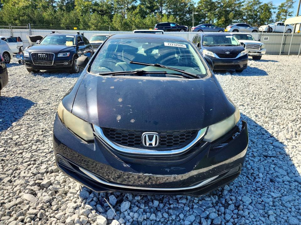Снимка 5 от търг – 2013 HONDA CIVIC с VIN 2HGFB2F54DH544958