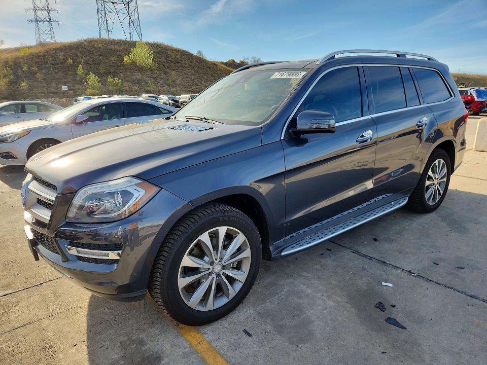 MERCEDES-BENZ GL 2015 with VIN 4JGDF6EE3FA458105 - Photo from auction