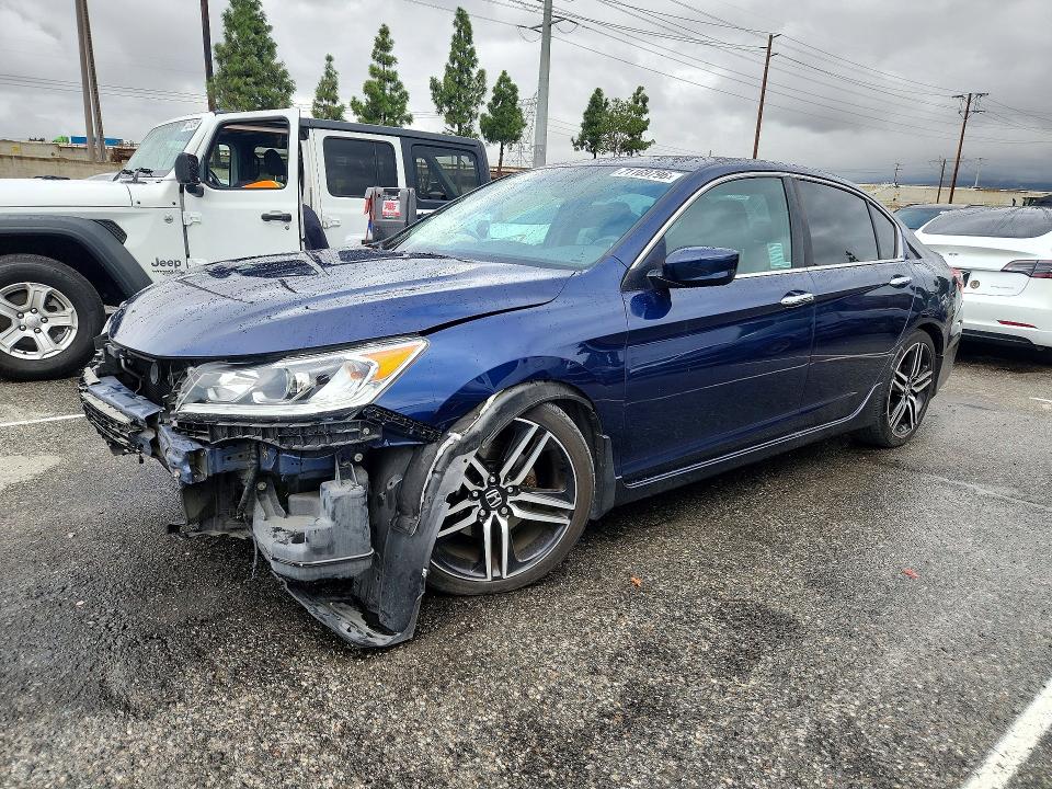 HONDA ACCORD 2016 с VIN 1HGCR2F57GA037201 - Снимка от търг