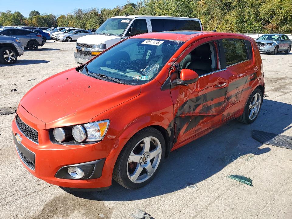 CHEVROLET SONIC 2012 с VIN 1G1JE6SB6C4221860 - Снимка от търг