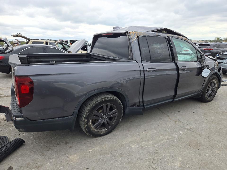 Photo 3 from auction – 2020 HONDA RIDGELINE with VIN 5FPYK2F18LB000219