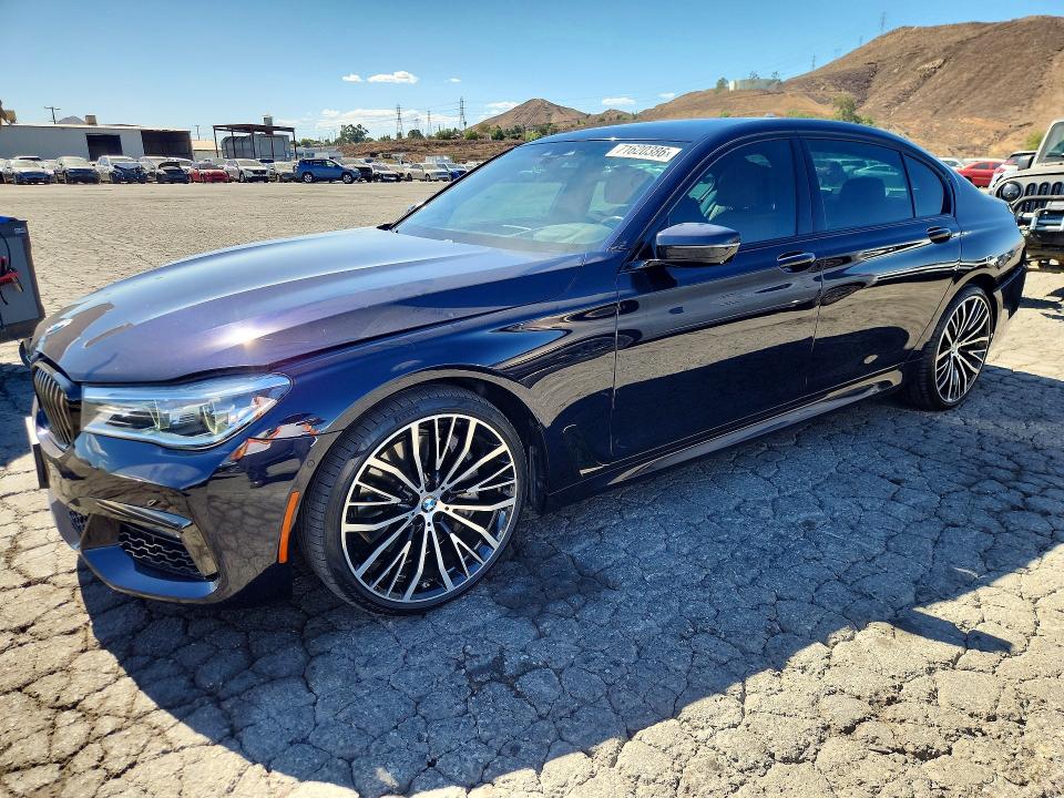BMW 750 2019 с VIN WBA7F0C51KGM24900 - Фото с аукциона