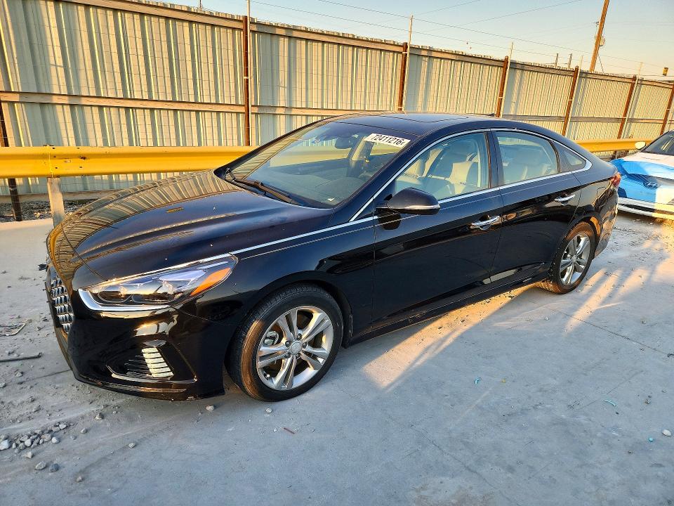 HYUNDAI SONATA 2018 с VIN 5NPE34AF6JH709365 - Снимка от търг
