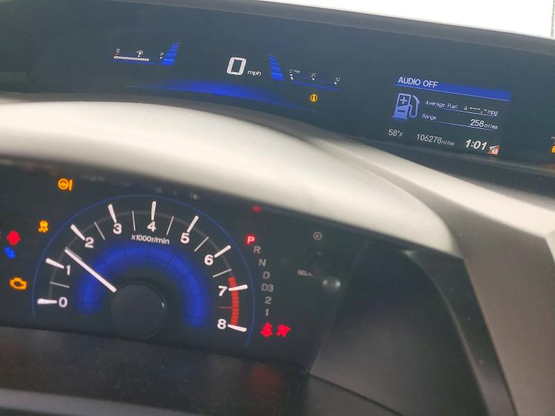 Photo 9 from auction – 2012 HONDA CIVIC with VIN 19XFB2F82CE381102